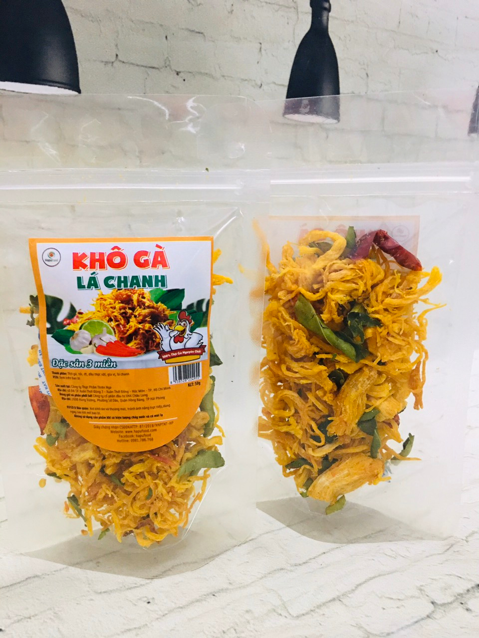 Khô gà lá chanh 50g